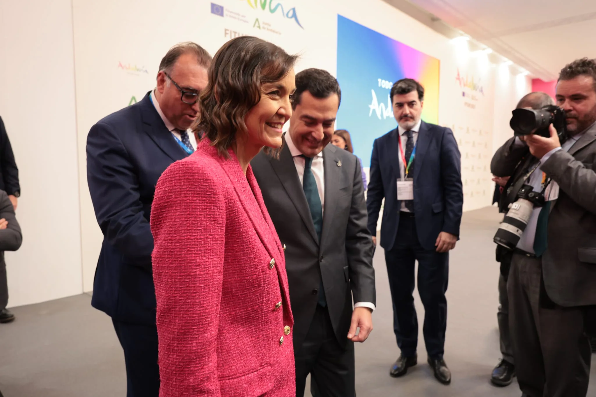 Andalucía's presence during the first day of Fitur