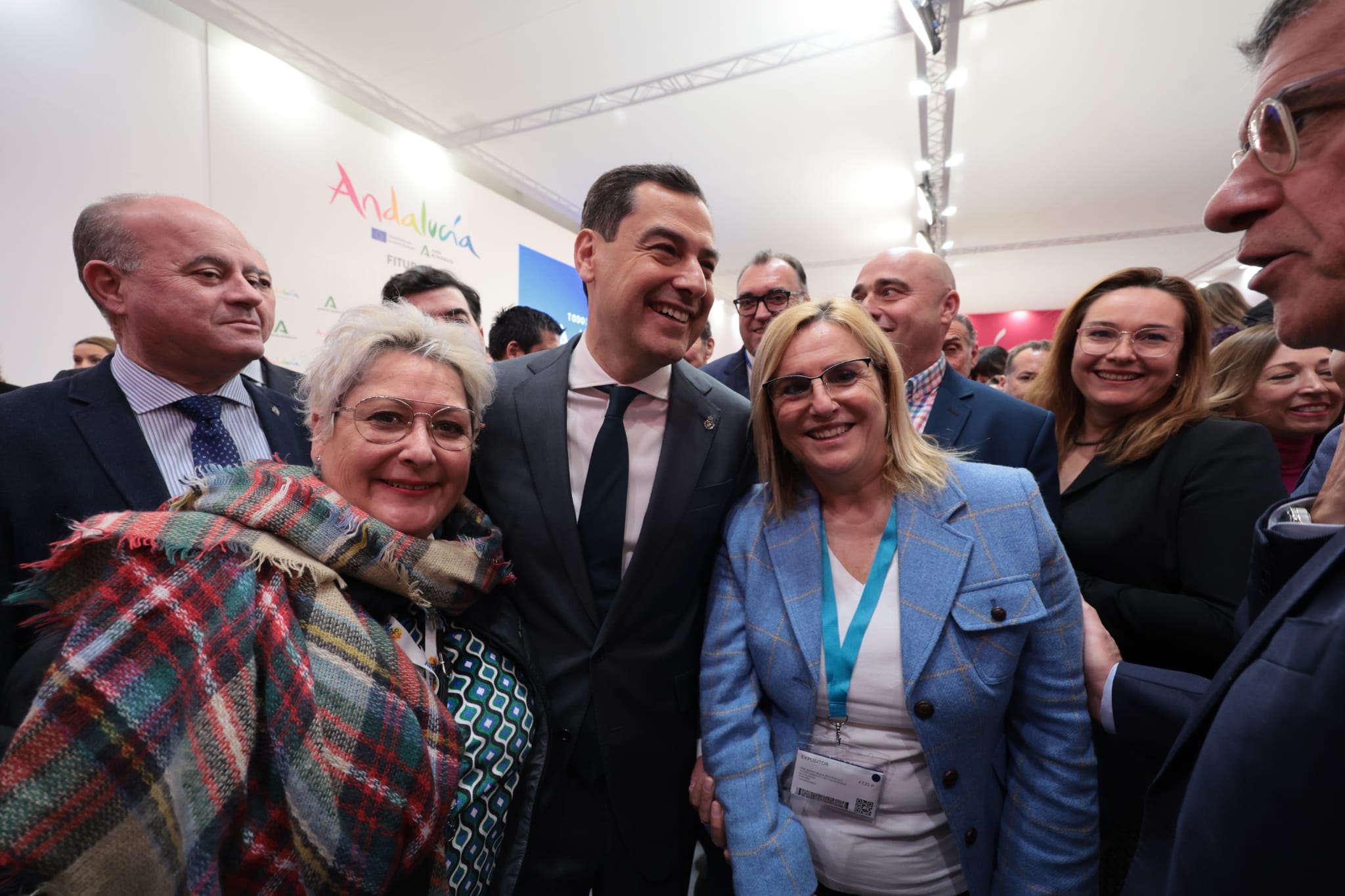 Andalucía's presence during the first day of Fitur