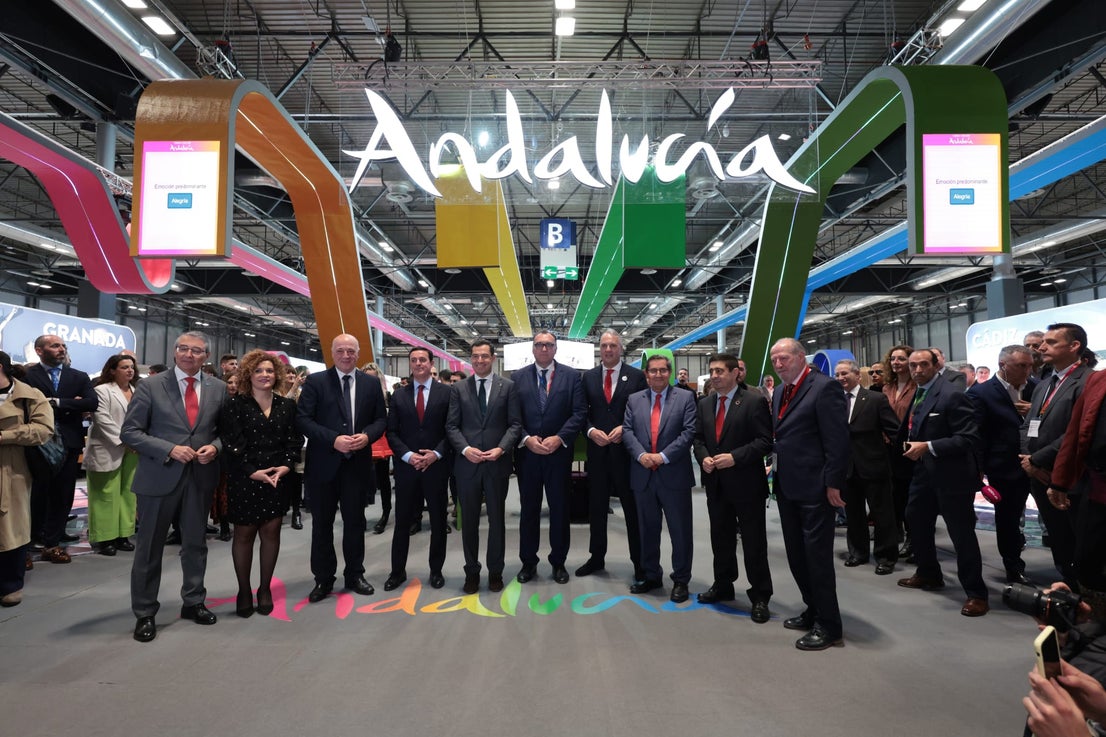 Andalucía's presence during the first day of Fitur