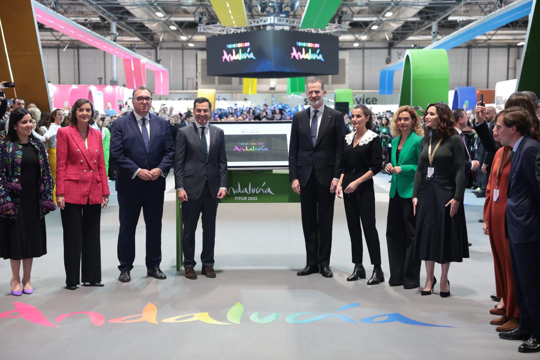 Andalucía's presence during the first day of Fitur