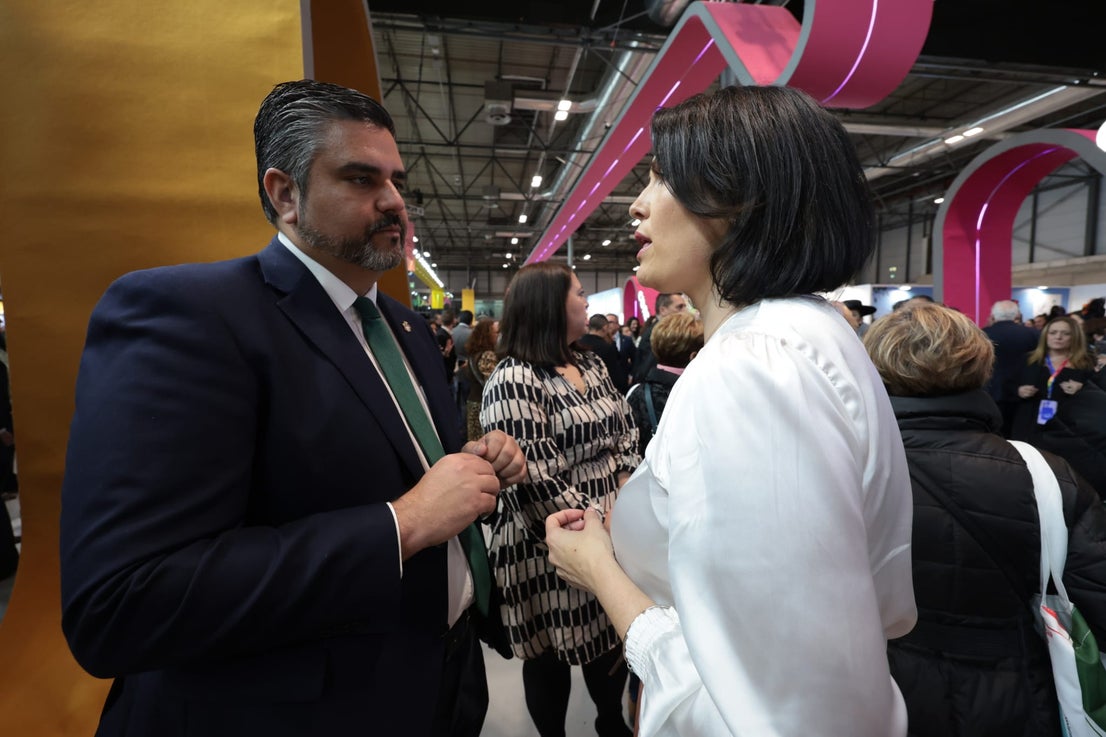The first day of Fitur 2023 in Madrid.