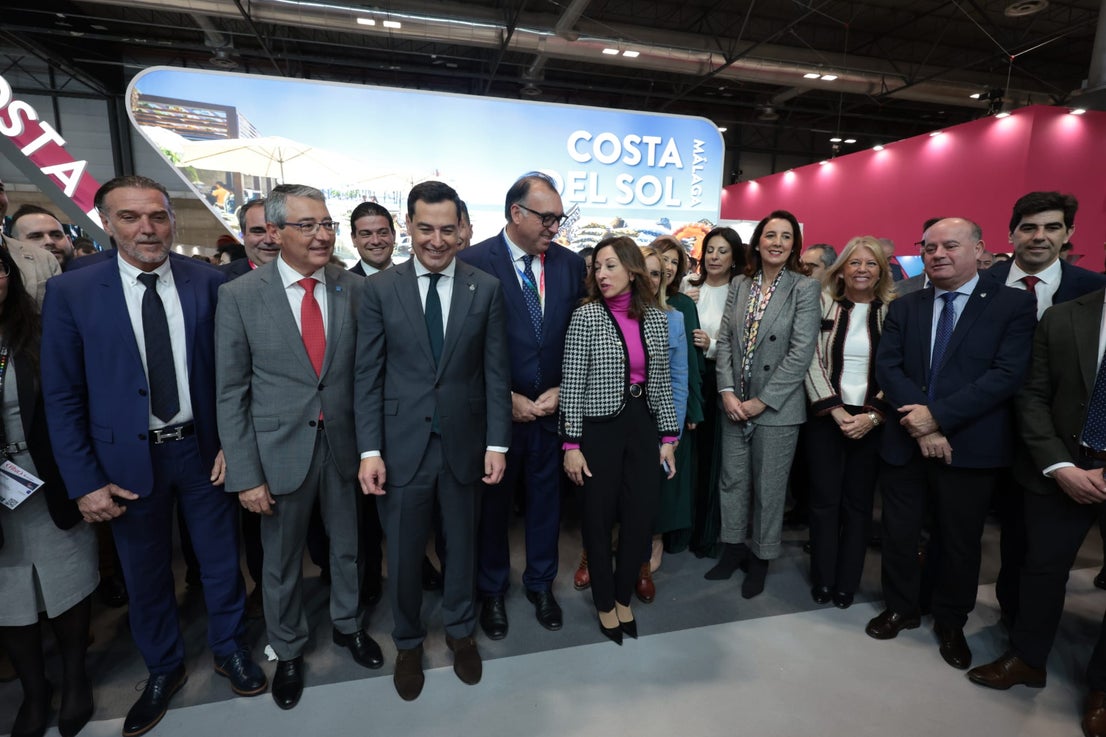Andalucía's presence during the first day of Fitur