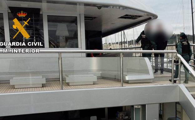 Tango, a 78-metre-long yacht, with a value estimated at 90 million euros.