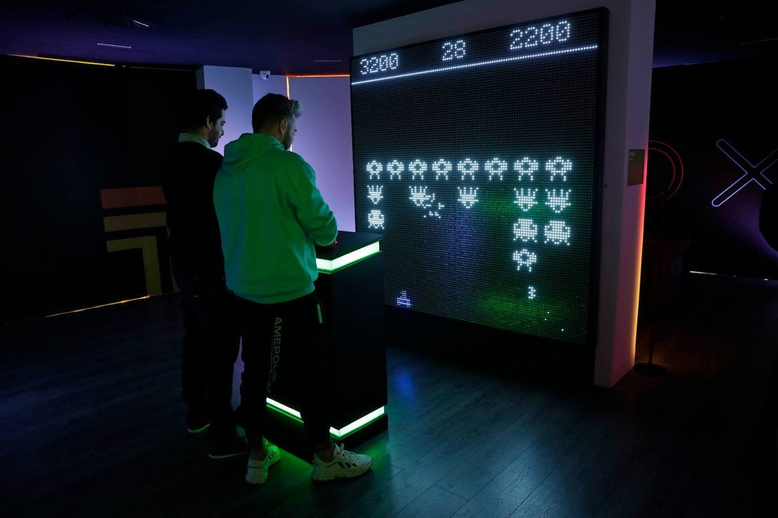 OXO is a gamer's paradise in Malaga city centre.