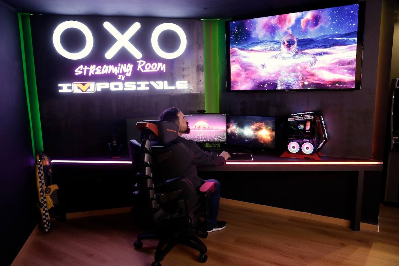 OXO is a gamer's paradise in Malaga city centre.