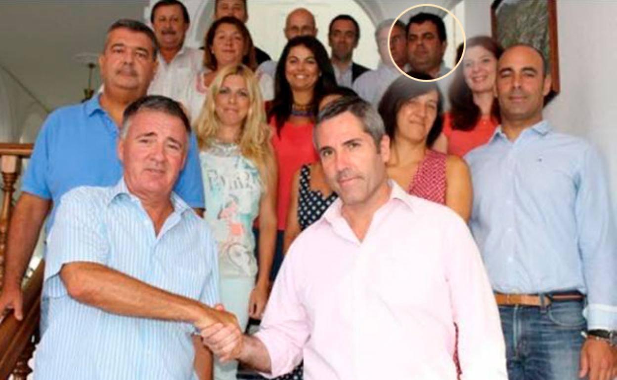 Juan Carlos González Márquez (circled). 
