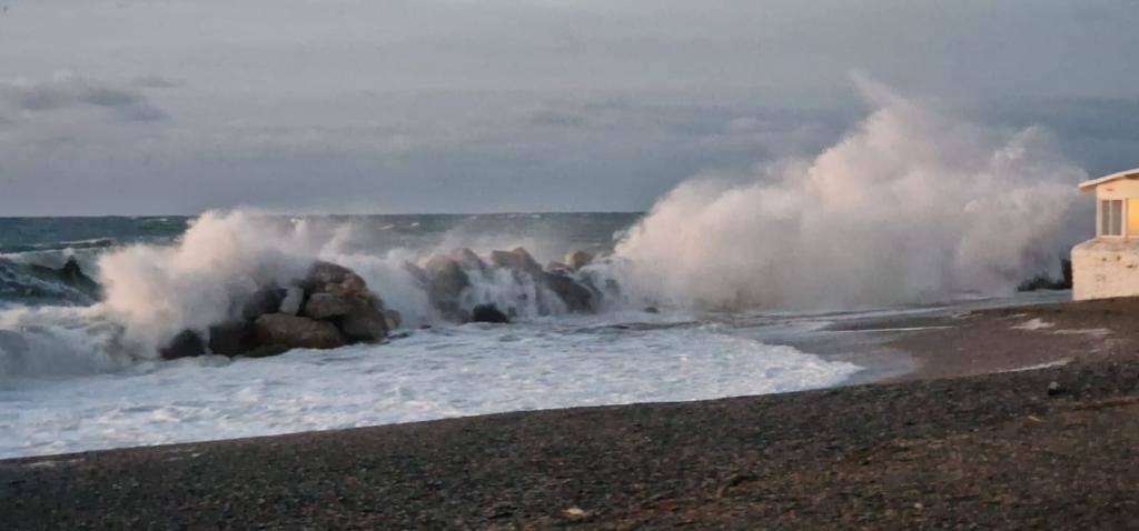 In the Axarquía, the beaches of Nerja, Torre del Mar and Torrox were affected