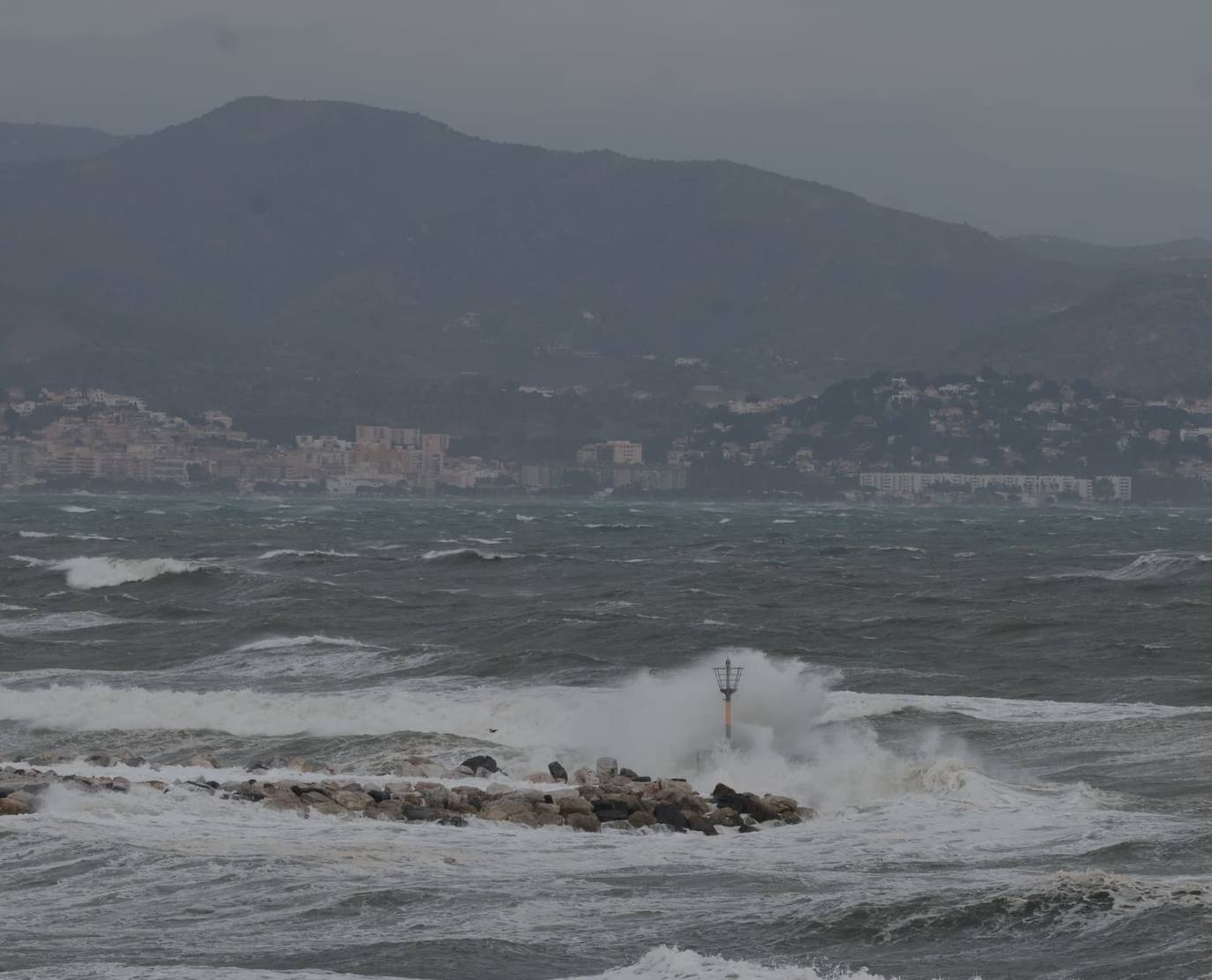 Malaga city recorded the largest volume of incidents in the province