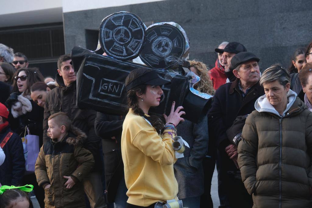 The city's streets were filled with colour for the carnival parade.