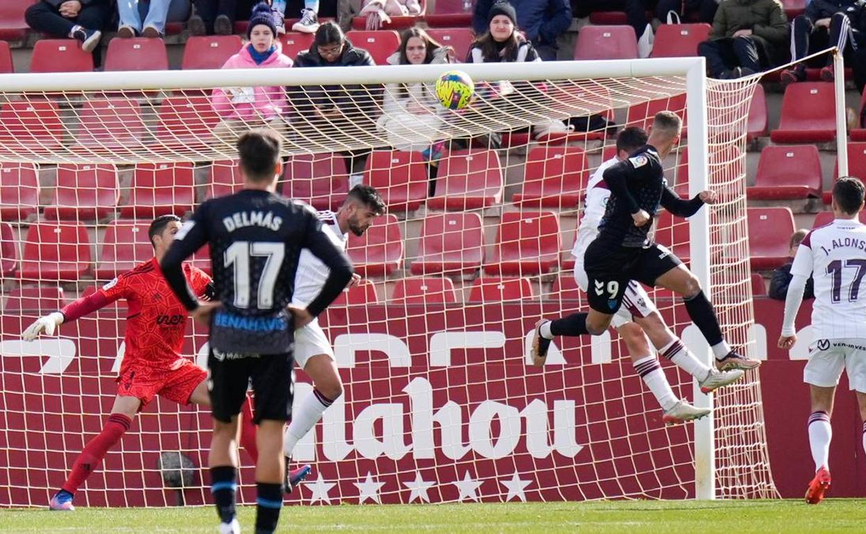 Fran Sol gave Malaga the lead.