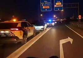 Drunk driver arrested in Malaga after weaving wrong way down major road while almost six times over the limit