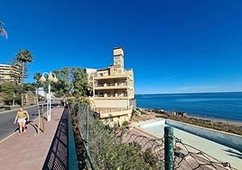 The old Marymar residential home in Benalmádena Costa is in a state of deterioration.