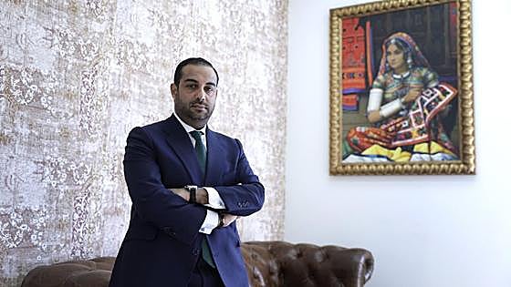 Kabir Sukhwani, a Malaga businessman at the helm of the Indian Chamber of Commerce