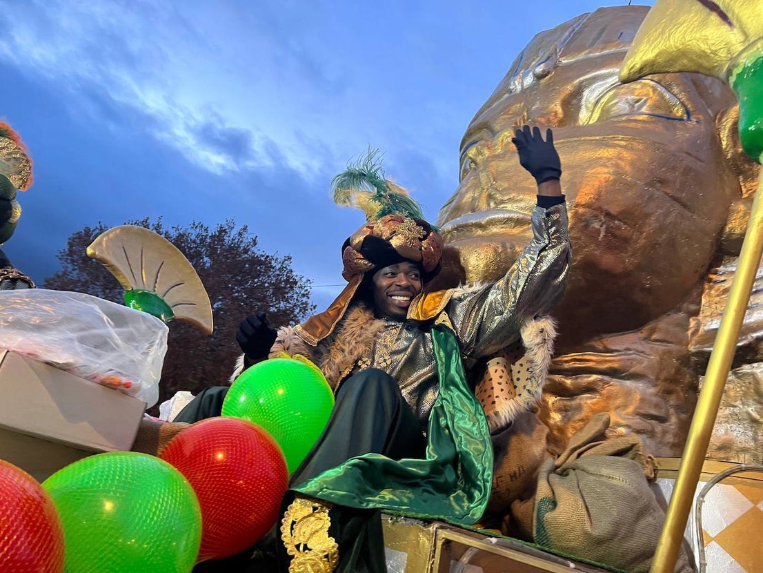 The Kings parade in Antequera.