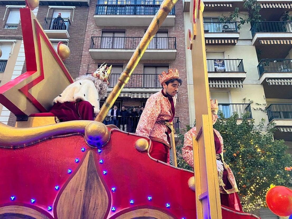 The Kings parade in Antequera.