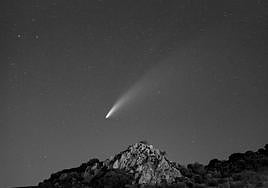 View of the sky from Cuevas del Becerro.