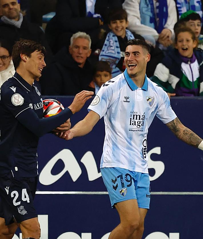 Imagen secundaria 2 - Plucky Malaga CF, out of Spain's Copa del Rey