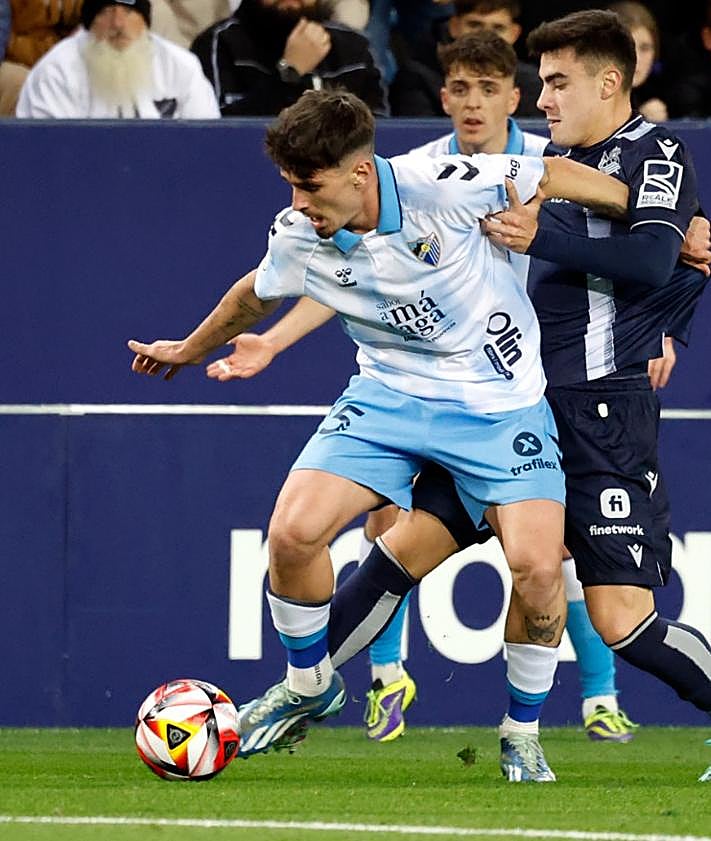 Imagen secundaria 2 - Plucky Malaga CF, out of Spain's Copa del Rey