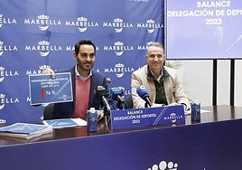 Marbella's sports councillor Lisandro Vieytes.