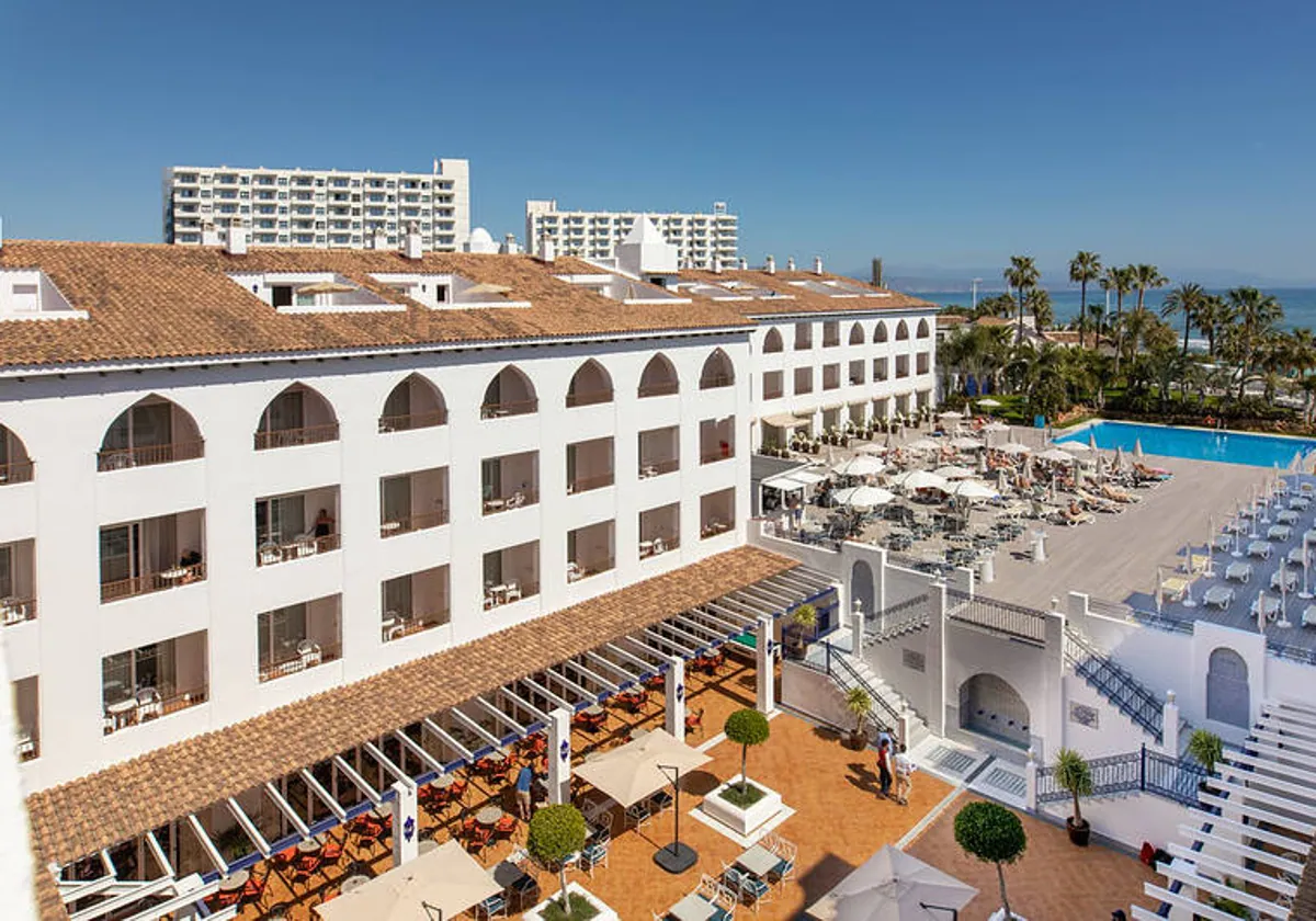 View of a hotel on the Costa del Sol (file image).