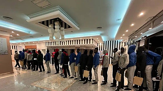 Four-star Costa del Sol hotel reopens to welcome more migrants as Spain sees record numbers arriving