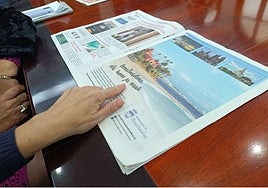 Benalmádena publicity in Finnish press.