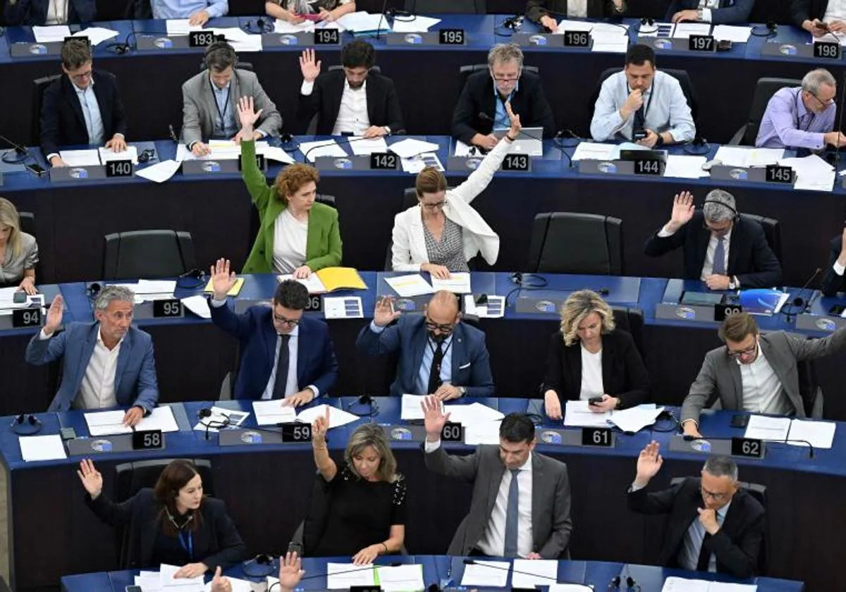 File photo of the European parliament.