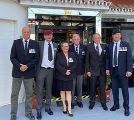 Members of Mijas Costa RBL.