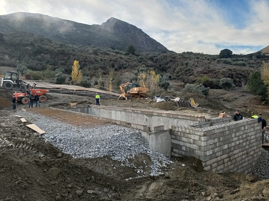 This is how an olive grove was transformed into a film set when the Oscar award contender Society Of The Snow was shot in Spain's Sierra Nevada