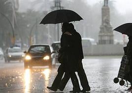 Storm Irene: this is how much rain is expected from Tuesday onwards in Malaga and on the Costa del Sol