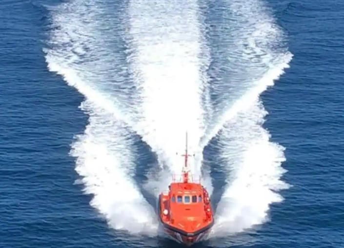 A Salvamento Marítimo search and rescue vessel (file image).
