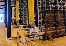 Work is going on to replace obsolete parts at the Marbella plant.