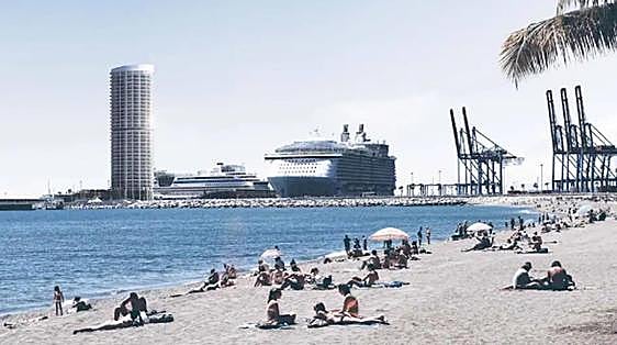 Central government shows its cards in relation to planned luxury hotel tower at Malaga Port