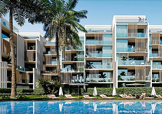 The Oceanika complex will have 180 apartments.