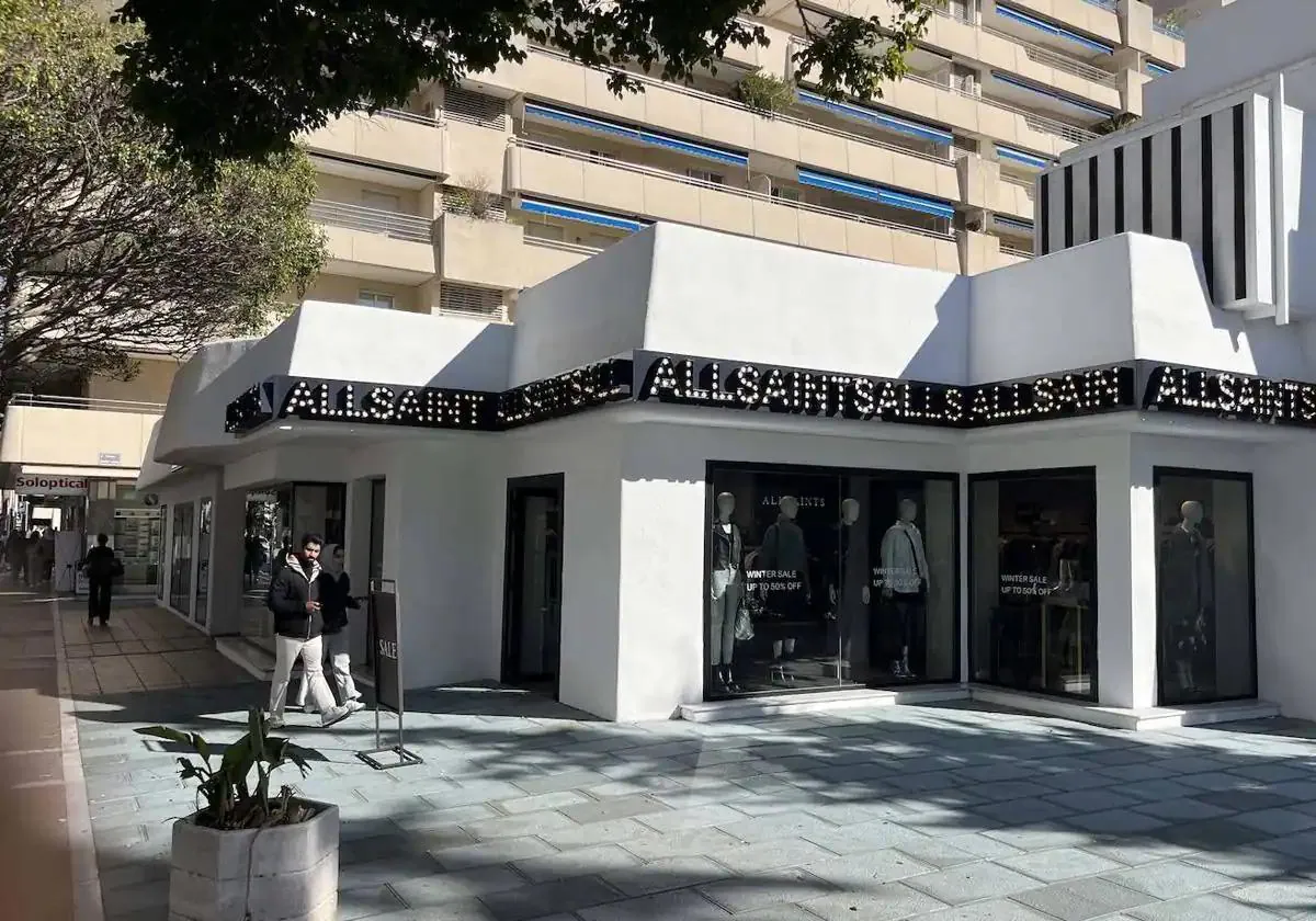 British fashion brand All Saints opens first Spanish store in Puerto Banús