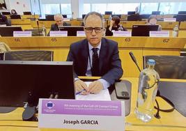 Dr Joseph Garcia in Brussels on Tuesday.