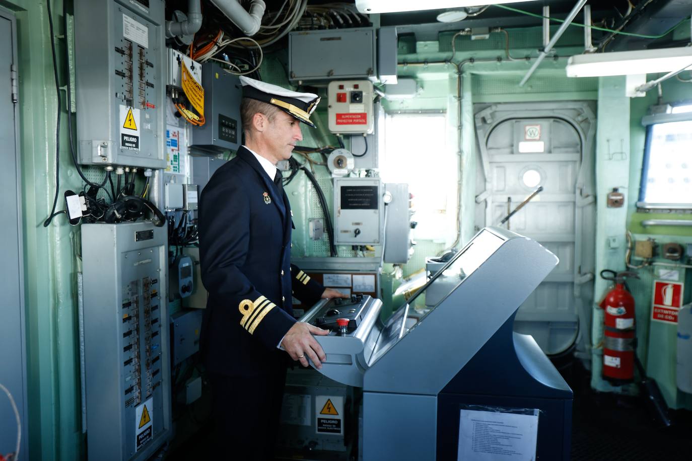 Spanish Navy warships in Malaga