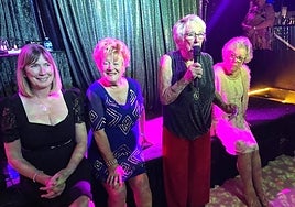 Lions members at the fundraising event in La Cala de Mijas.