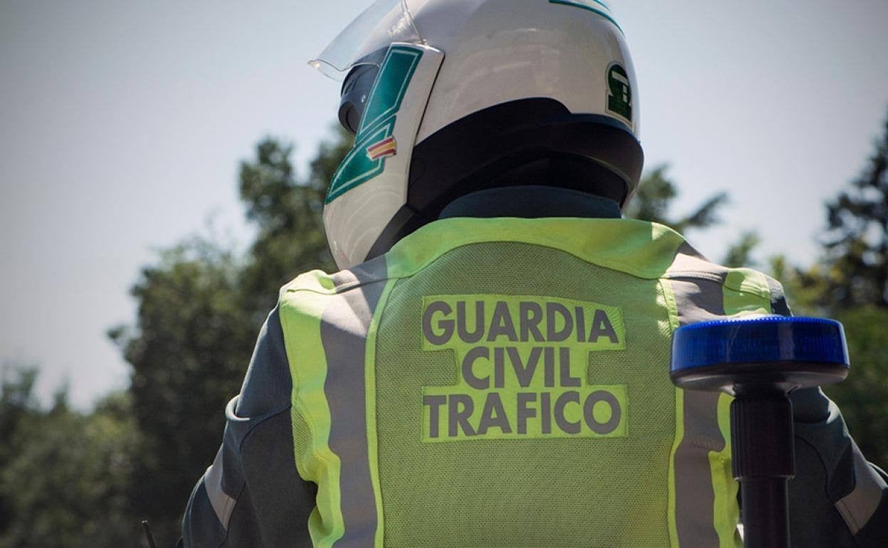 File image of Guardia Civil traffic officer.