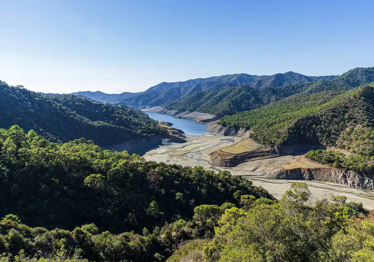 La Concepción reservoir currently stores 13.1 cubic hectometres of water