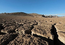 La Viñuela is one of the reservoirs in Malaga province that is in the most dire situation.