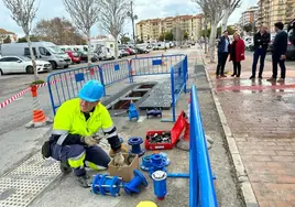 Gestagua is currently installing a pipeline under the fairground.