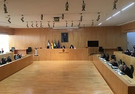 The Diputación on Wednesday morning.