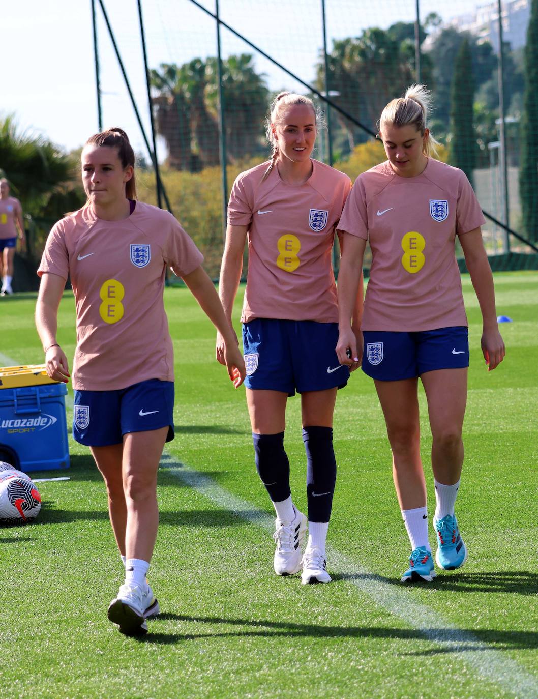 Lionesses train in Marbella - in pictures