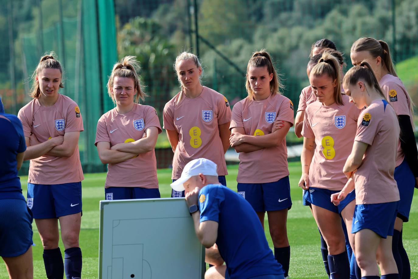 Lionesses train in Marbella - in pictures