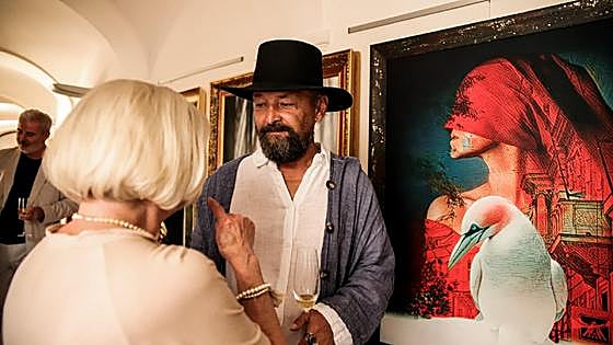 Czech artist showcases 'unique' art in Marbella