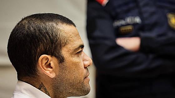 Football star Dani Alves sentenced to four and a half years for Barcelona rape