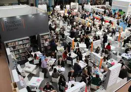 Archive photo of the London Book Fair.