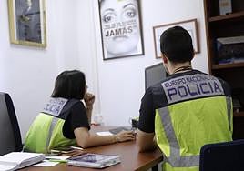 The police colleagues who head the Women and Family Assistance Unit and the Minors Group.