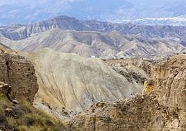 Tabernas desert.